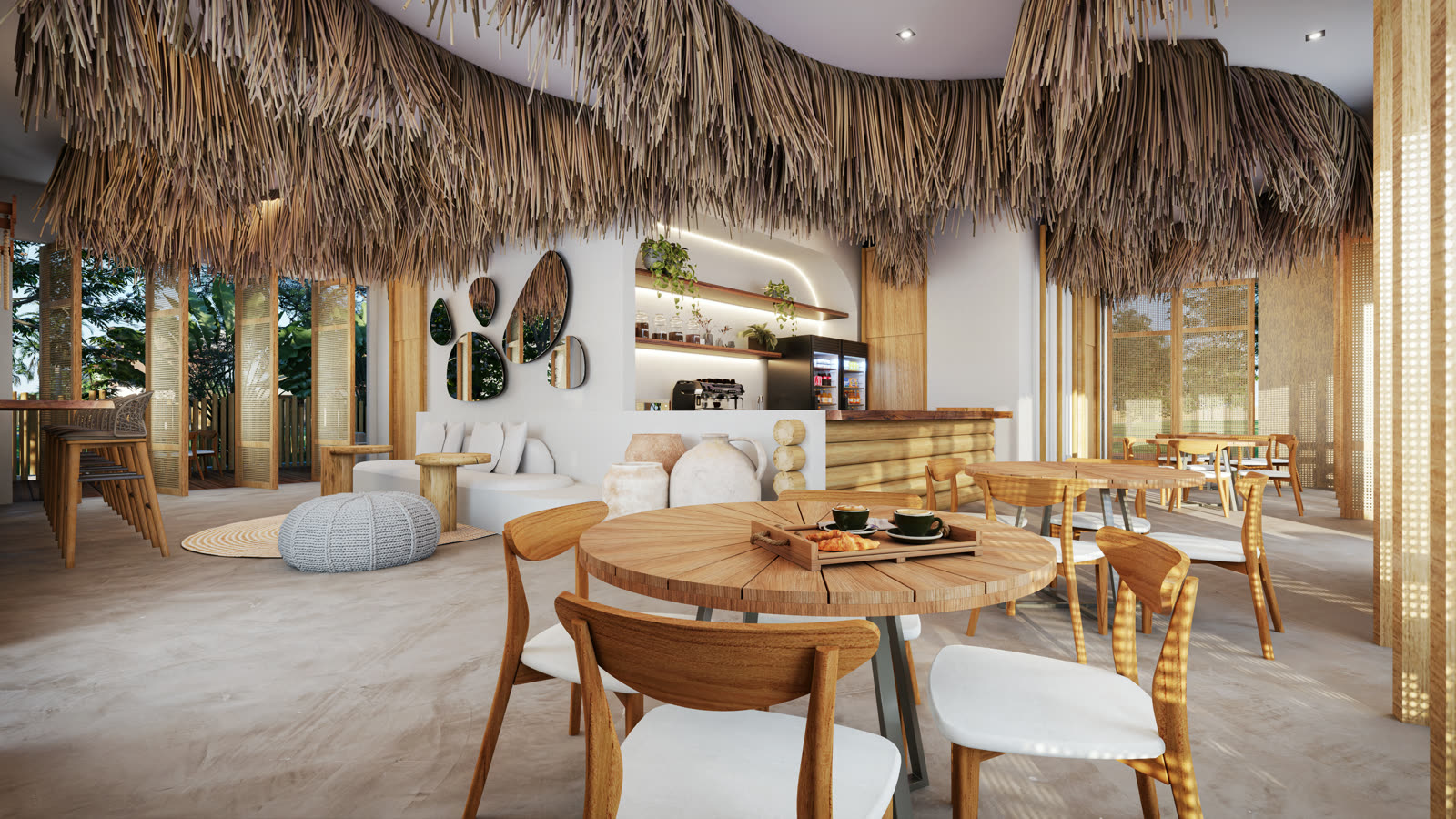 Cafe e coworking do Vila do Morro